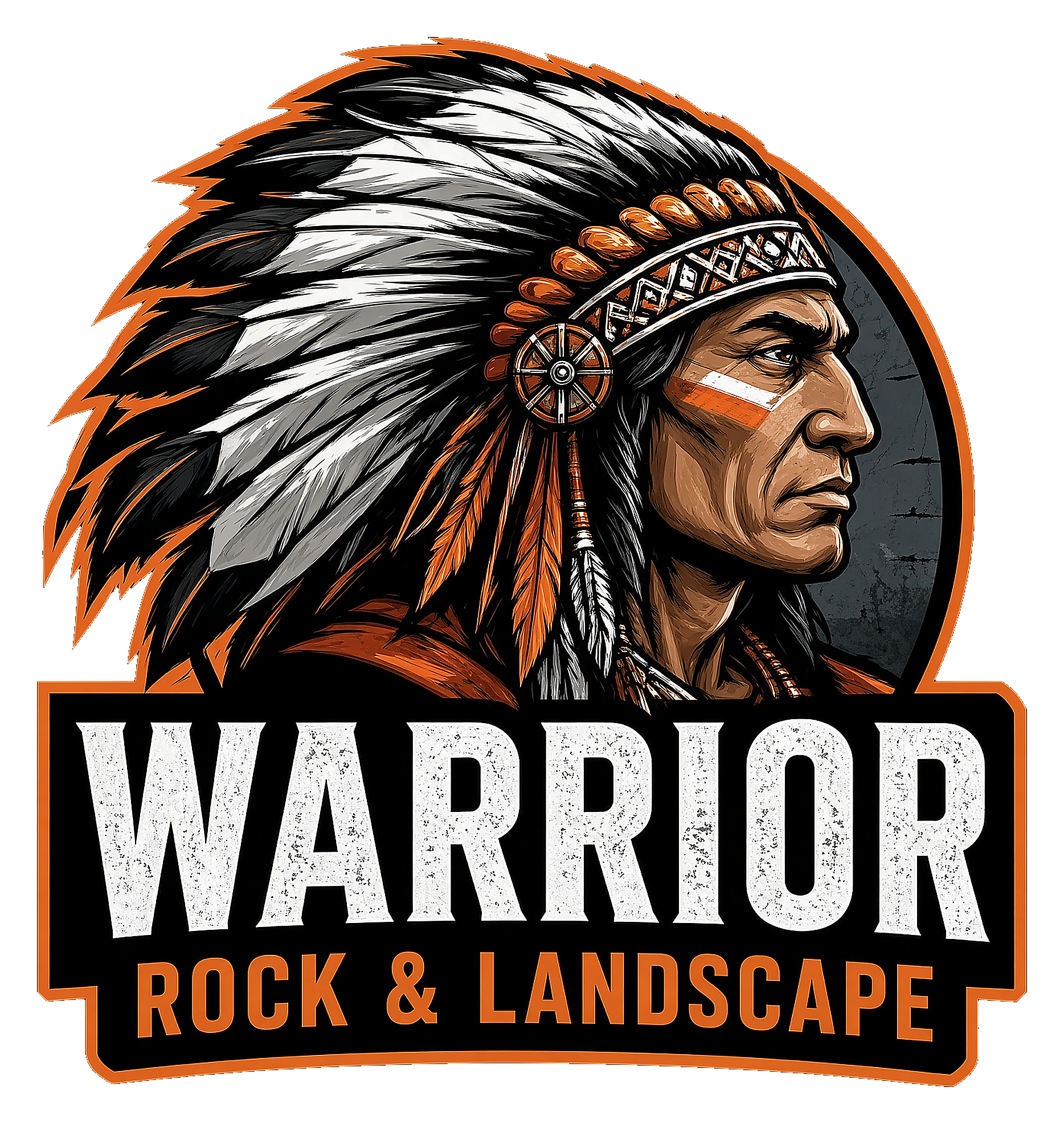 Warrior Rock & Landscape logo